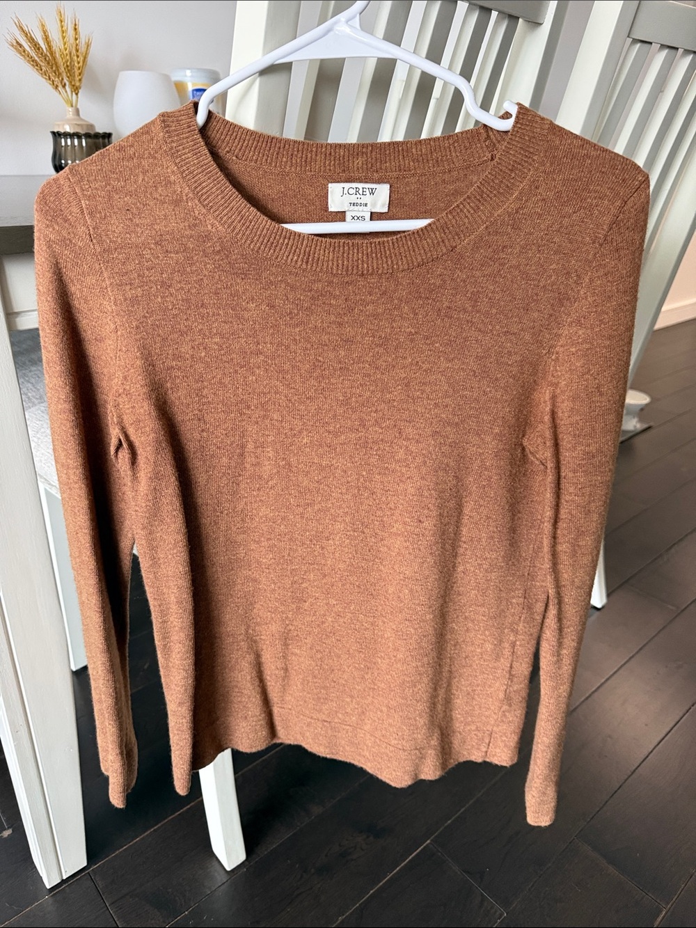 J. Crew Teddie Sweater Camel